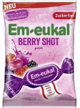 Em-Eukal Berry Shot zuckerfrei 75g
