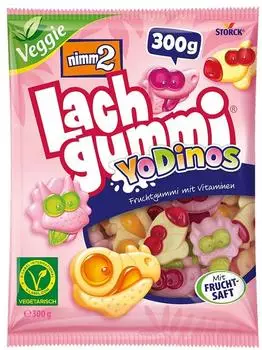 Nimm 2 nimm2 Lachgummi YoDinos 300g