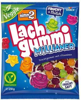 Nimm 2 nimm2 Lachgummi Millianer 250g