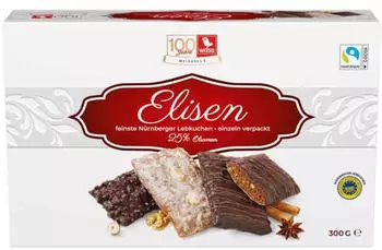 WEISS ella Nürnberger Elisen-Lebkuchen 300g