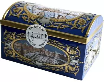 Wicklein Nürnberger Elisen-Lebkuchen Schatulle mit Spieluhr 300g