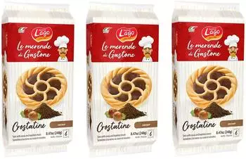 Lago Lago Gastone Crostatine Cacao 6x40g