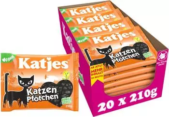 Katjes Katzen Pfötchen 210g