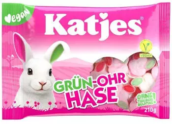 Katjes Grün-Ohr Hase 210g