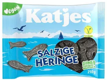 Katjes Salzige Heringe 210g