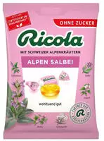 Ricola Alpen Salbei ohne Zucker 75 g