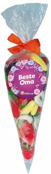 World of Sweets Obstsalat 'Beste Oma' Spitztüte 400g