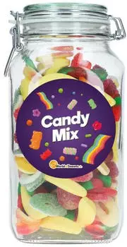 World of Sweets Obstsalat 'Candy Mix' im Glas 1,3kg
