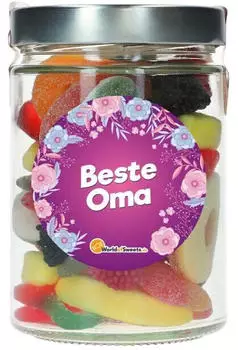 World of Sweets Obstsalat 'Beste Oma' im Glas 250g