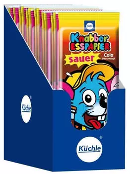 Küchle Knabber-Esspapier Kirsche & Cola sauer 20x14g