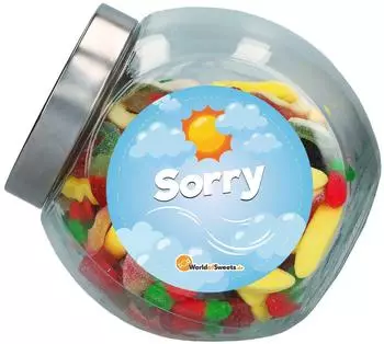 World of Sweets Obstsalat 'Sorry!' im Bonbon-Glas 1,2kg