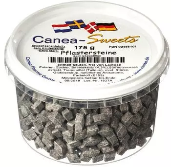 Canea Sweets Pflastersteine Lakritz 175g
