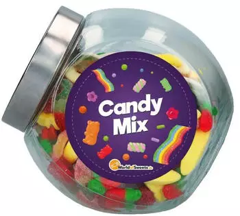 World of Sweets Obstsalat 'Candy Mix' im Bonbon-Glas 1,2kg
