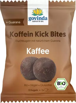 Govinda Koffein Kick Bites Kaffee Bio 40g