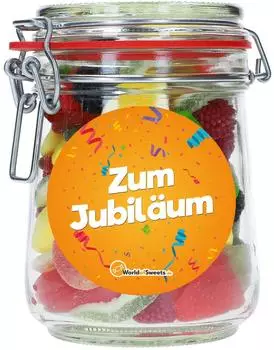 World of Sweets Obstsalat 'Zum Jubiläum' im Glas 500g