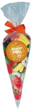 World of Sweets Obstsalat 'Bester Papa' Spitztüte 400g