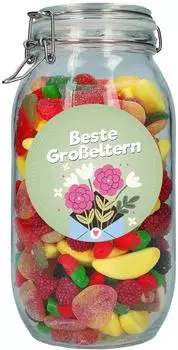 World of Sweets Obstsalat 'Beste Großeltern' im Glas 1,3kg
