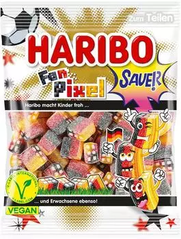 Haribo Fan Pixel sauer vegan 160g