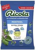Ricola O.z.beutel Menthol extra stark Bo 75 g