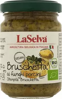 LaSelva Bio Steinpilz Bruschetta 135g