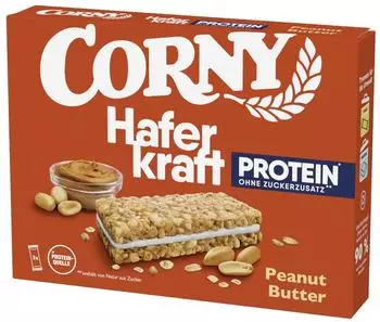Corny Haferkraft Protein Peanut Butter 3x40g