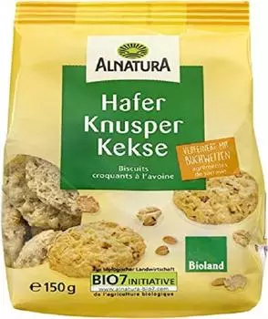Alnatura Bioland-Hafer Knusper Kekse 150g