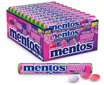Mentos Feeling Berry Good 40x37,5g