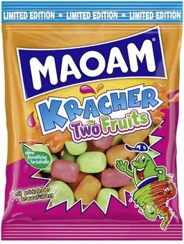 MAOAM Kracher Two Fruits Kaubonbons (200g)