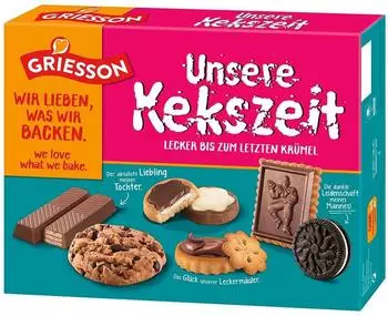 Griesson Unsere Kekszeit Gebäckmischung (397g)