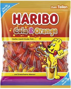 Haribo Cola & Orange Fruchtgummi (160g)