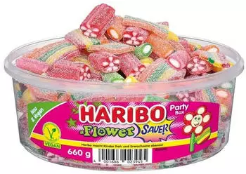 Haribo Flower Sauer Vegan (660g)