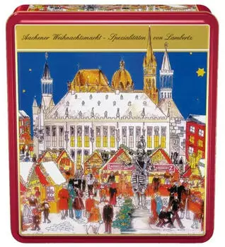 Lambertz Weihnachtsmarkt Dose Lebkuchenmischung (2x250g)