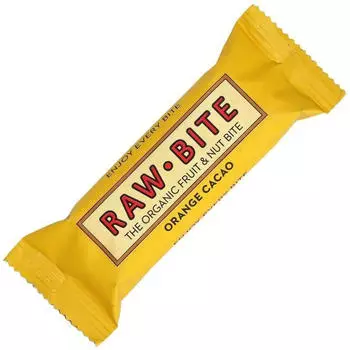 RawBite The Organic Fruit & Nut Bite Orange Cacao Bio (50g)