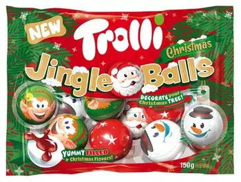 Trolli Jingle Balls Schaumzucker (150g)