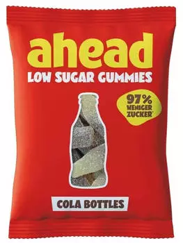 ahead Low Sugar Gummies Cola Bottles (50g)
