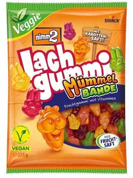 Nimm 2 Lachgummi Mümmelbande Vegan (225g)