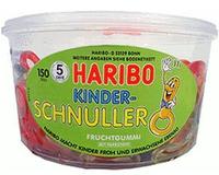 HARIBO Kinderschnuller, Dose, 2er Pack (2 x 1200g)