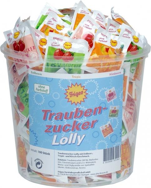 Frigeo Traubenzucker Lolly (800 g)