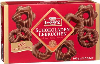 Lambertz Schokoladen-Lebkuchen Zartbitter (500 g)