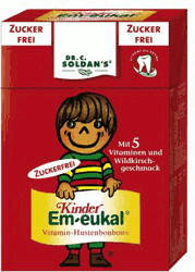 Soldan Kinder Em-eukal Minis Pocketbox Wildkirsche zuckerfrei (40 g)