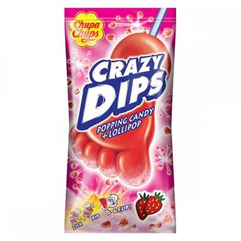 Chupa Chups Crazy Dips Erdbeer (26 g)