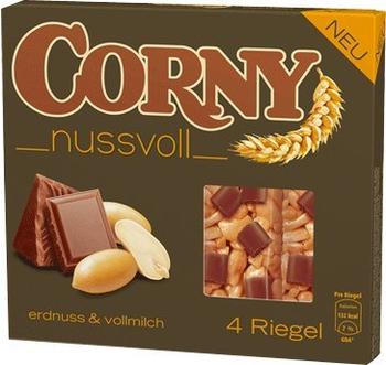 Corny nussvoll Erdnuss & Vollmilch (4er-Packung)