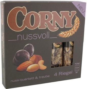 Corny nussvoll Nuss-Quartett & Traube (4er-Packung)