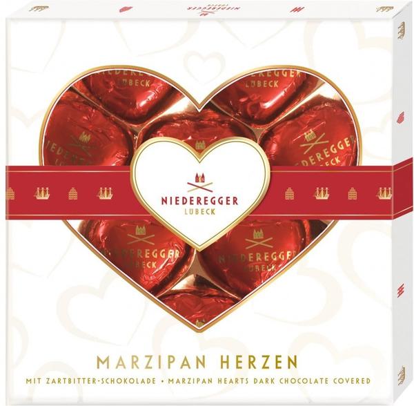 Niederegger Marzipan-Herzen 10er (125g)