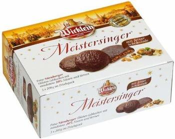 Wicklein Meistersinger Feine Nürnberger Oblaten-Lebkuchen schokoliert (3x200g)