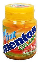 Mentos Full Fruit Bottle (70 g)