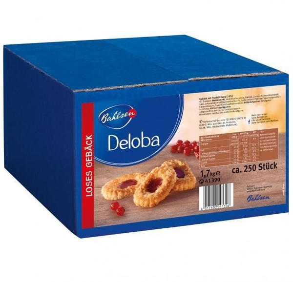 Bahlsen Deloba Blätterteig-Kekse Großpackung (250 Stk.)
