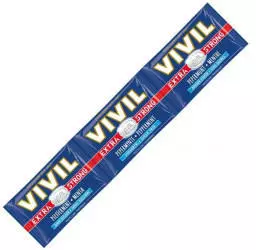 Vivil Extra Strong Pfefferminz ohne Zucker (3x25g)