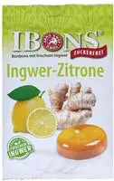 Ibons Ingwer Zitrone o.Zucker T&uuml;te Lutsc 75 g