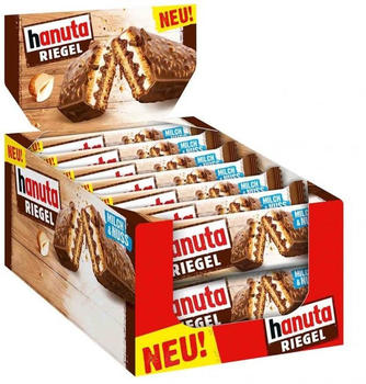 Ferrero hanuta Riegel Milch & Nuss (14x34,5g)